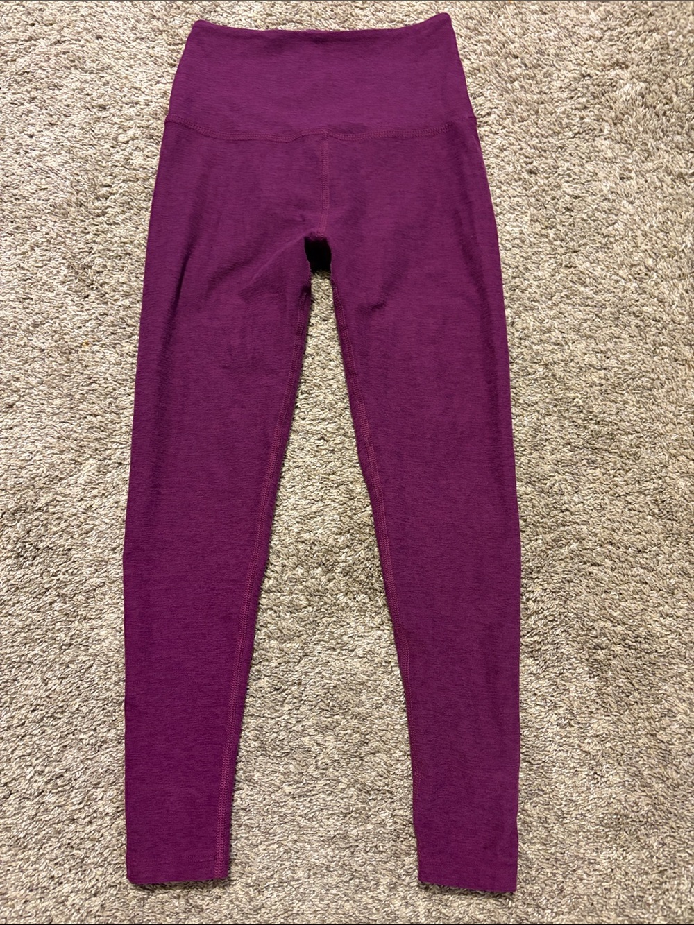 Beyond Yoga Women’s Purple Spacedye Caught in the Midi Leggings Small
